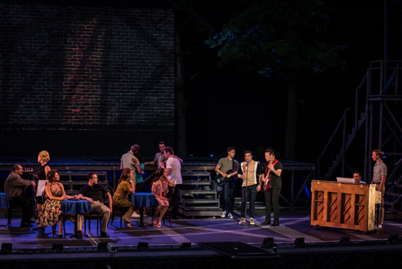 Photo Flash: Mark Ballas, Bobby Conte Thornton and More Star in JERSEY BOYS at the Muny  Image