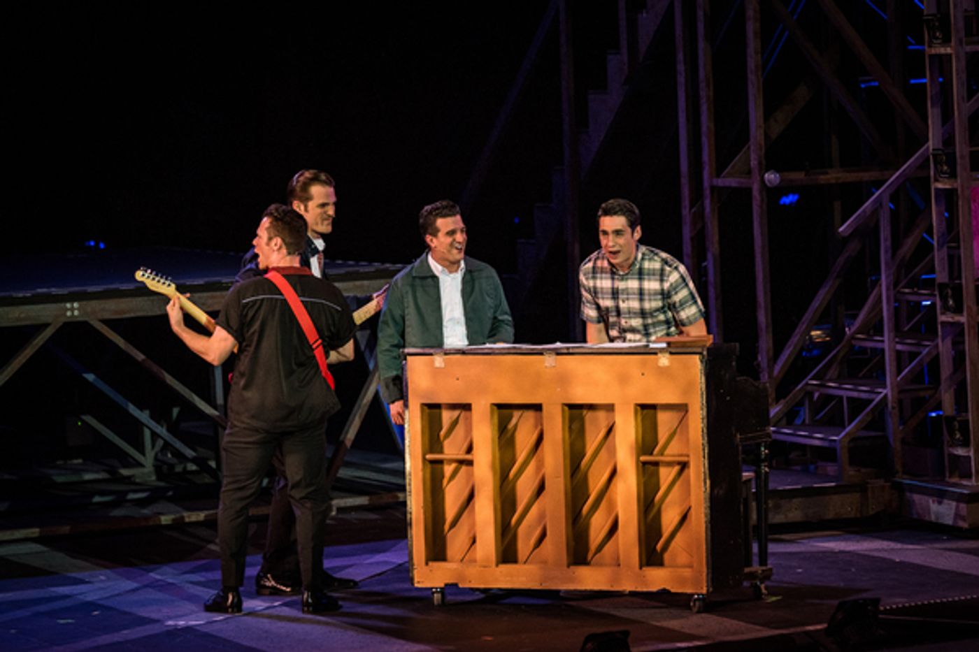 Photo Flash: Mark Ballas, Bobby Conte Thornton and More Star in JERSEY BOYS at the Muny  Image