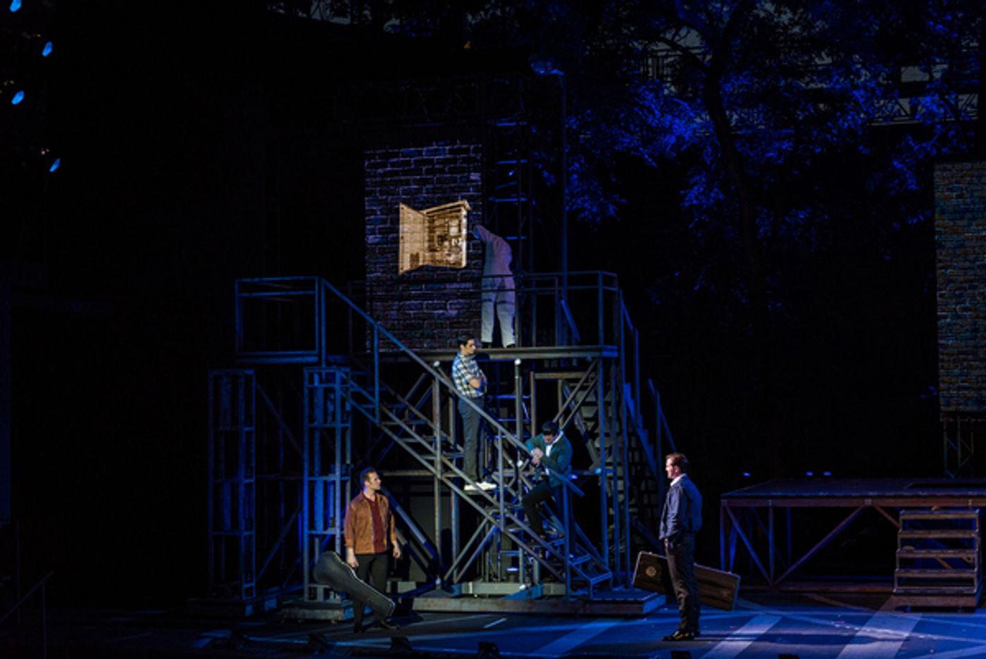 Photo Flash: Mark Ballas, Bobby Conte Thornton and More Star in JERSEY BOYS at the Muny  Image