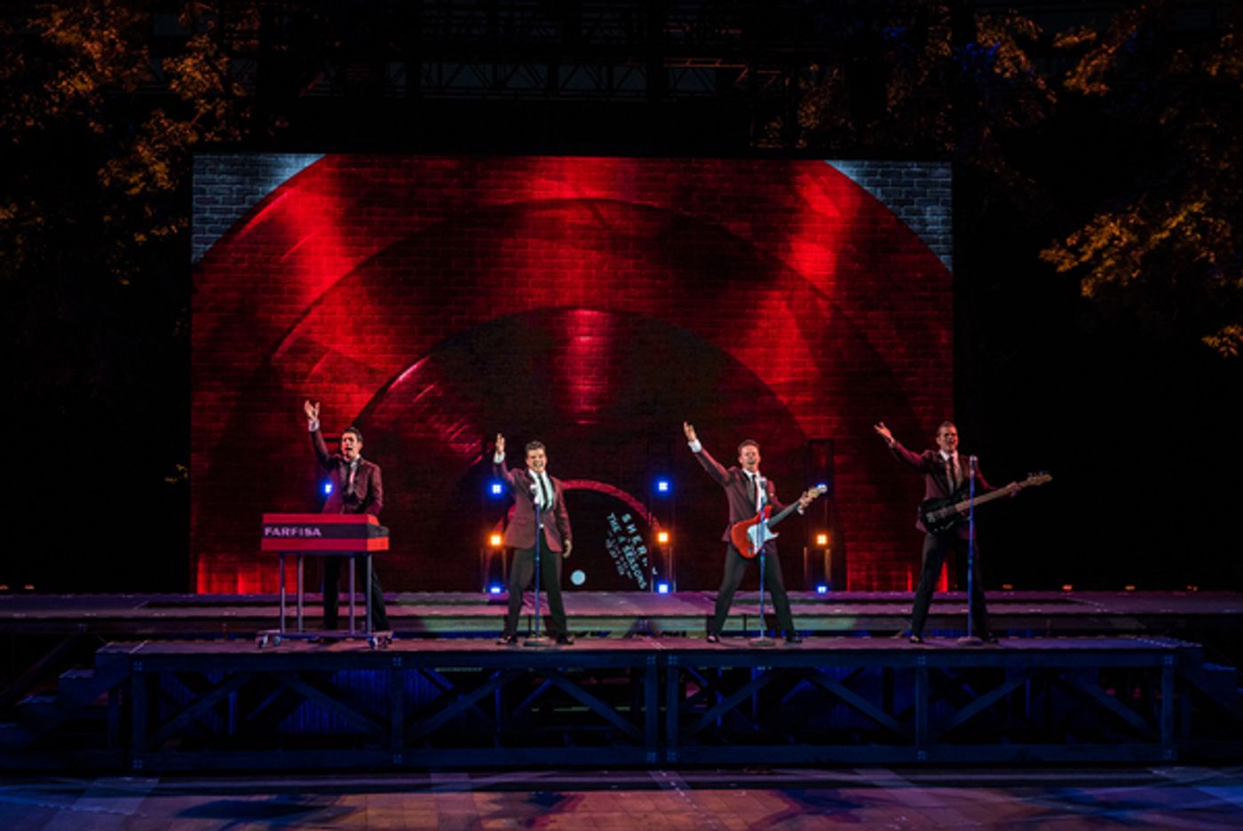 Photo Flash: Mark Ballas, Bobby Conte Thornton and More Star in JERSEY BOYS at the Muny  Image