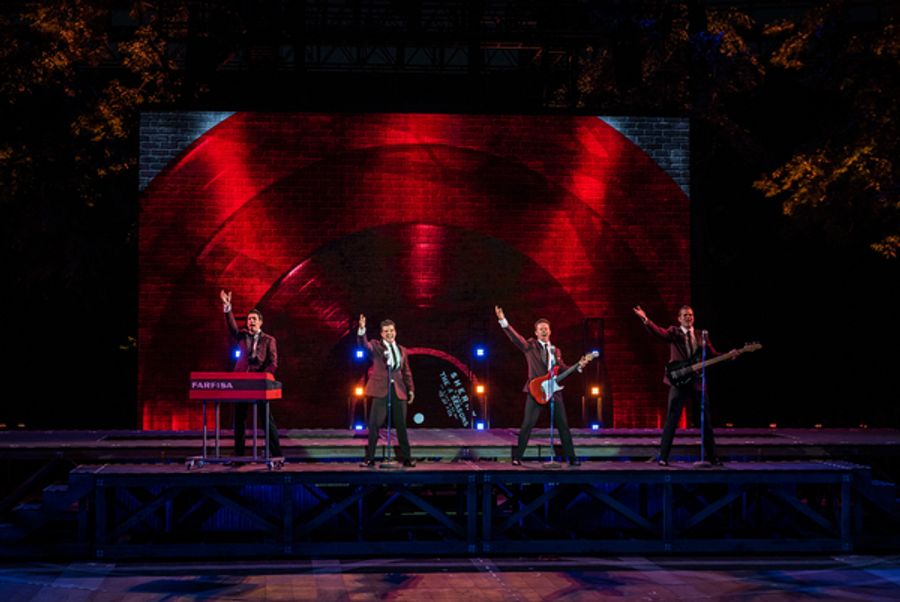 Photo Flash: Mark Ballas, Bobby Conte Thornton and More Star in JERSEY BOYS at the Muny  Image