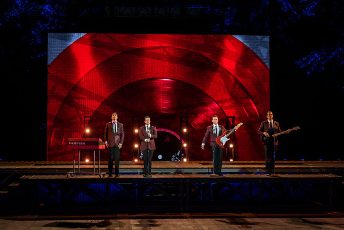 Photo Flash: Mark Ballas, Bobby Conte Thornton and More Star in JERSEY BOYS at the Muny  Image