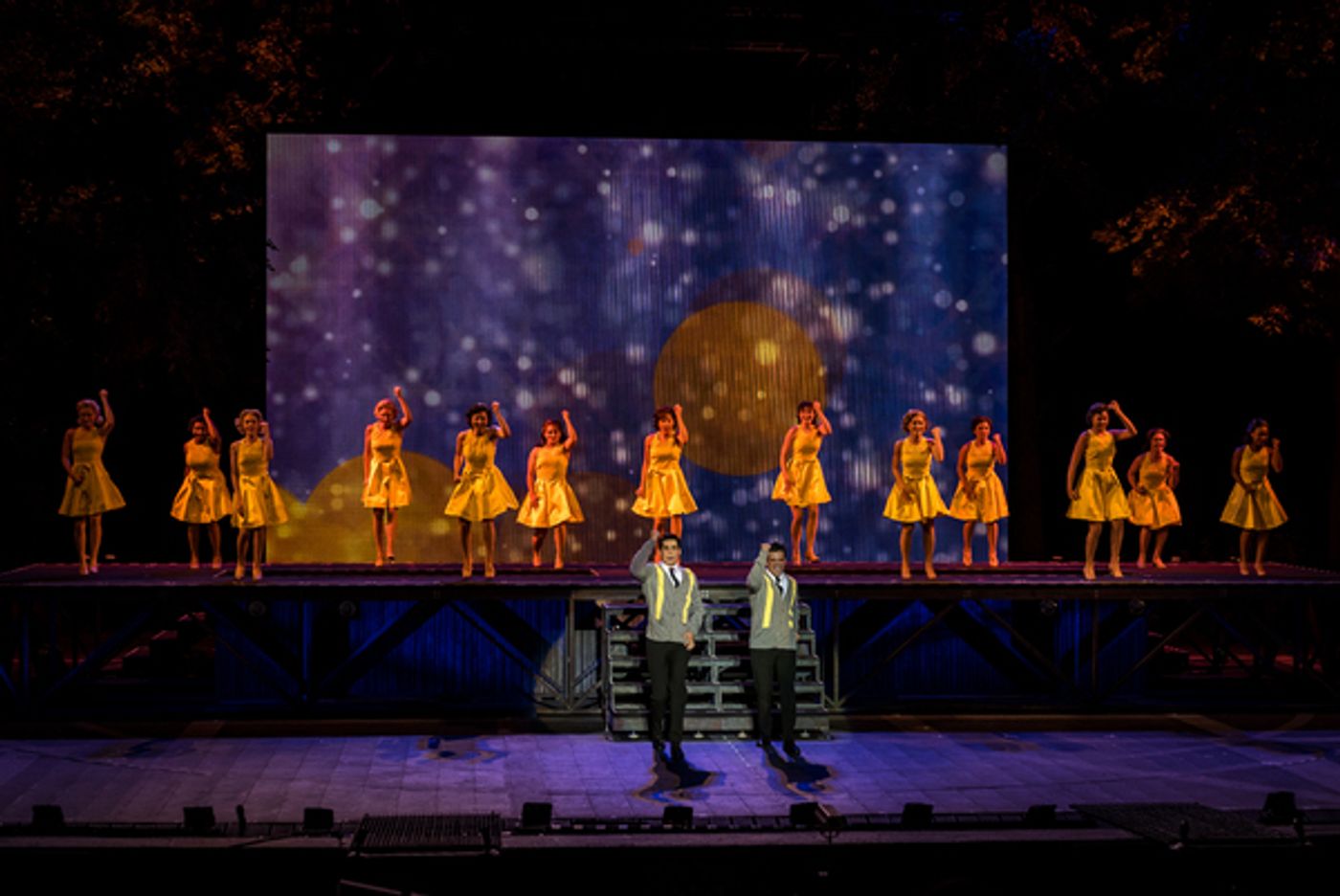 Photo Flash: Mark Ballas, Bobby Conte Thornton and More Star in JERSEY BOYS at the Muny  Image