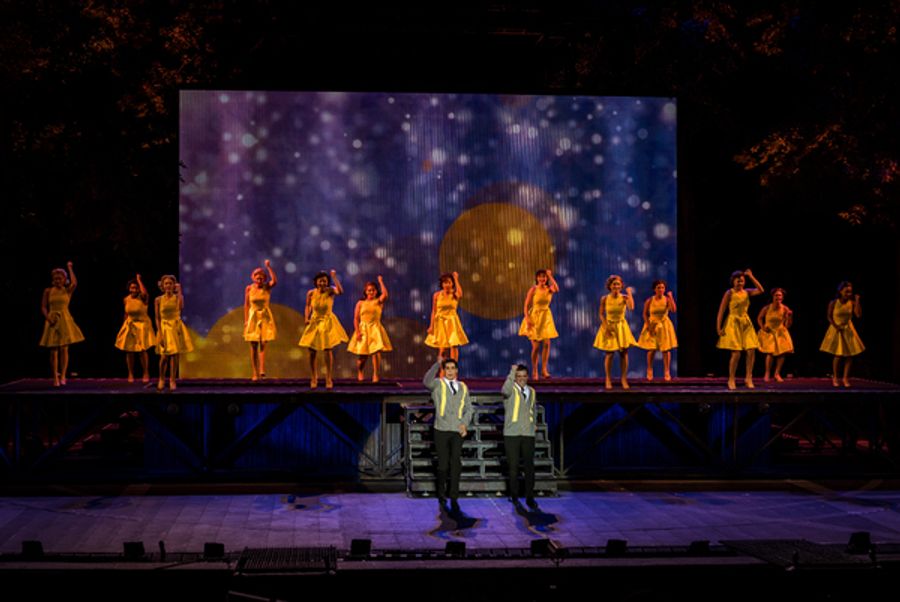 Photo Flash: Mark Ballas, Bobby Conte Thornton and More Star in JERSEY BOYS at the Muny  Image