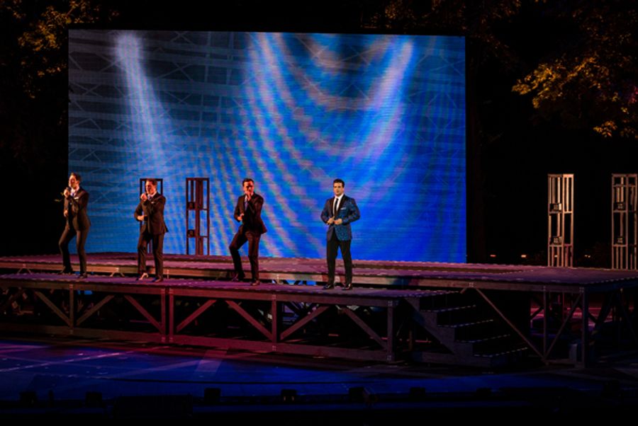 Photo Flash: Mark Ballas, Bobby Conte Thornton and More Star in JERSEY BOYS at the Muny  Image