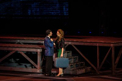 Mark Ballas and Candi Boyd Photo