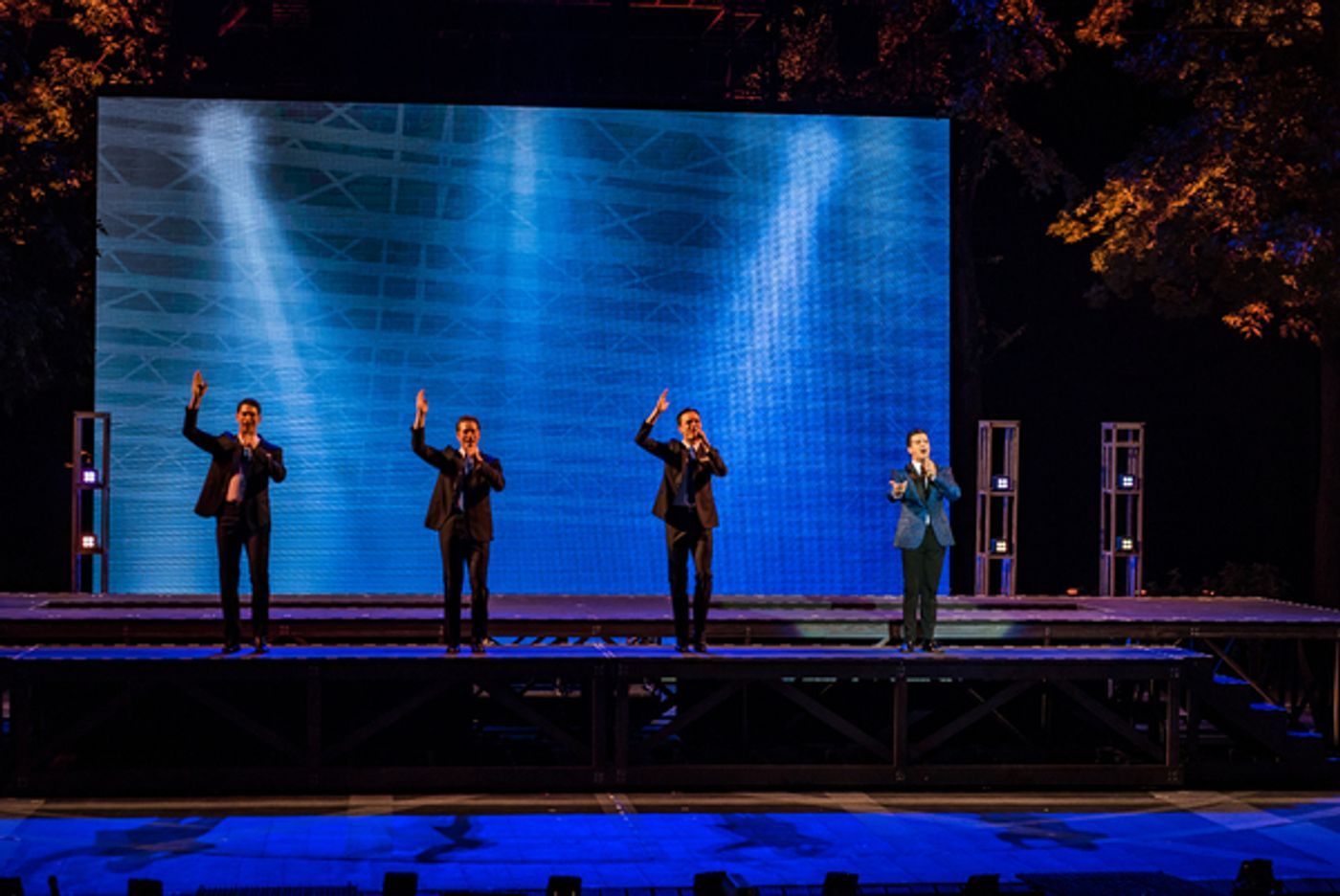 Photo Flash: Mark Ballas, Bobby Conte Thornton and More Star in JERSEY BOYS at the Muny  Image