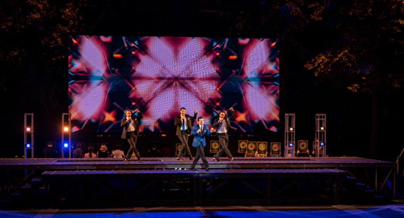 Photo Flash: Mark Ballas, Bobby Conte Thornton and More Star in JERSEY BOYS at the Muny  Image