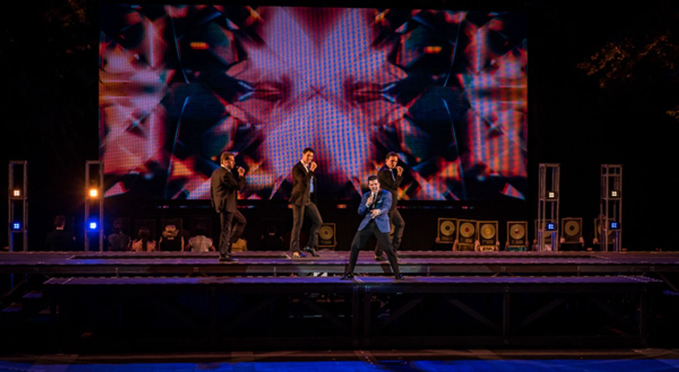 Photo Flash: Mark Ballas, Bobby Conte Thornton and More Star in JERSEY BOYS at the Muny  Image