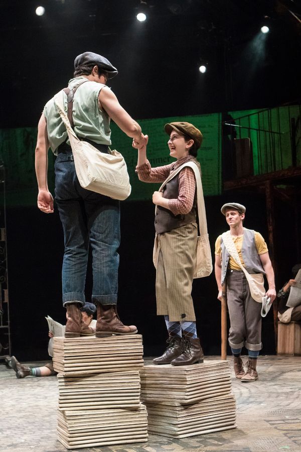 Photo Flash: First Look at NEWSIES at Broadway At Music Circus — photo 1 of 24