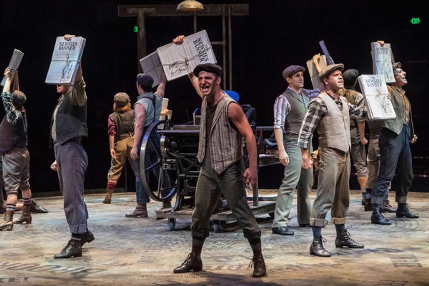 Photo Flash: First Look at NEWSIES at Broadway At Music Circus  Image