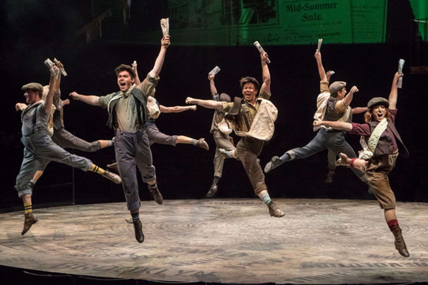 Photo Flash: First Look at NEWSIES at Broadway At Music Circus  Image