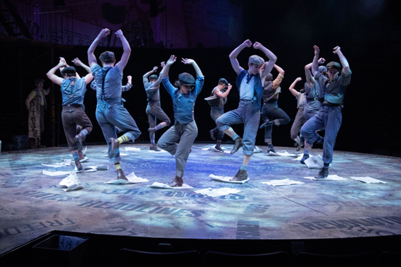 Photo Flash: First Look at NEWSIES at Broadway At Music Circus  Image