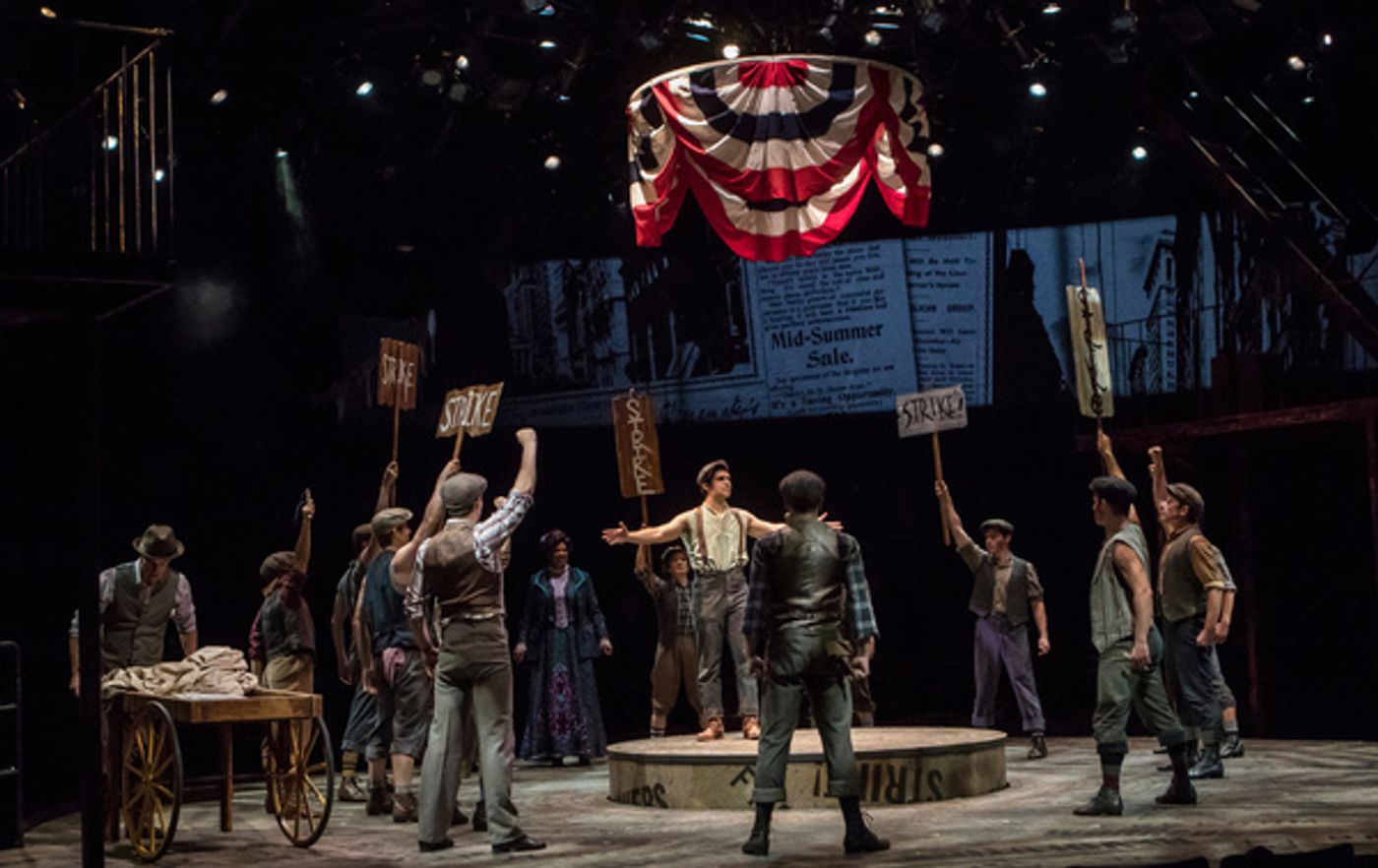 Photo Flash: First Look at NEWSIES at Broadway At Music Circus  Image