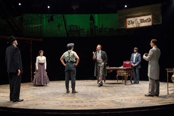 Photo Flash: First Look at NEWSIES at Broadway At Music Circus — photo 5 of 24