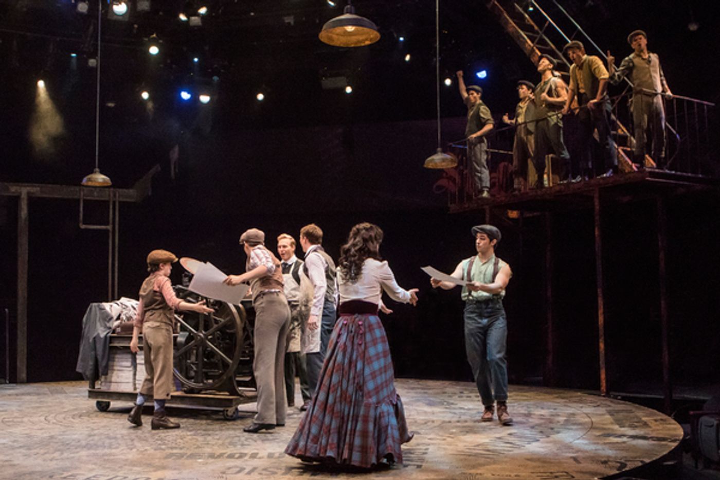 Photo Flash: First Look at NEWSIES at Broadway At Music Circus  Image