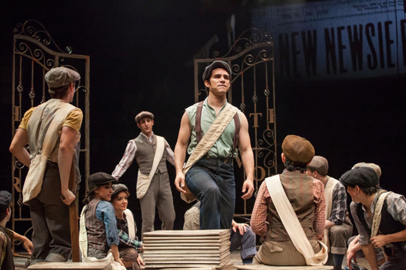 Photo Flash: First Look at NEWSIES at Broadway At Music Circus  Image