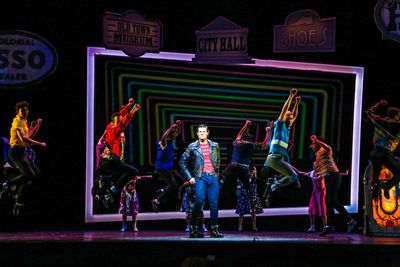 Tim Rogan and the Cast of ALL SHOOK UP Photo