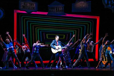 Tim Rogan and the Cast of ALL SHOOK UP Photo