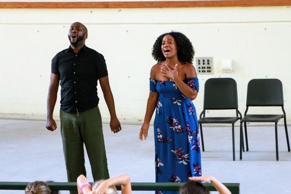 Photo Flash: Danyel Fulton, Douglas Lyons and Ted Arthur Perform at Usdan Summer Camp for the Arts  Image