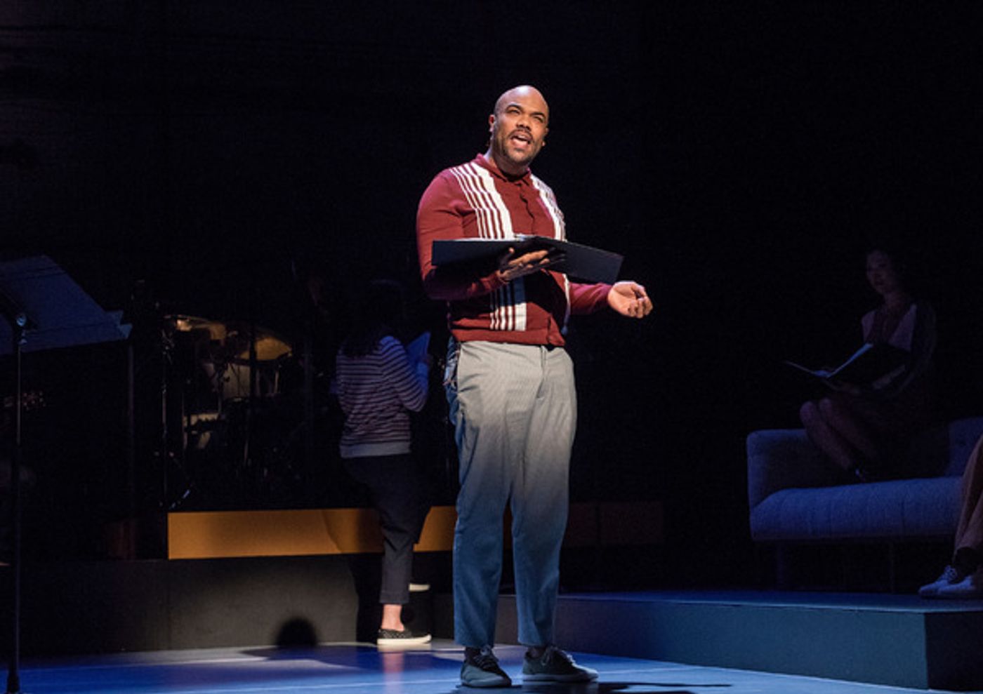 Photo Flash: First Look at Susan Blackwell, John Behlmann, Deborah S. Craig & More in GONE MISSING at Encores! Off-Center  Image