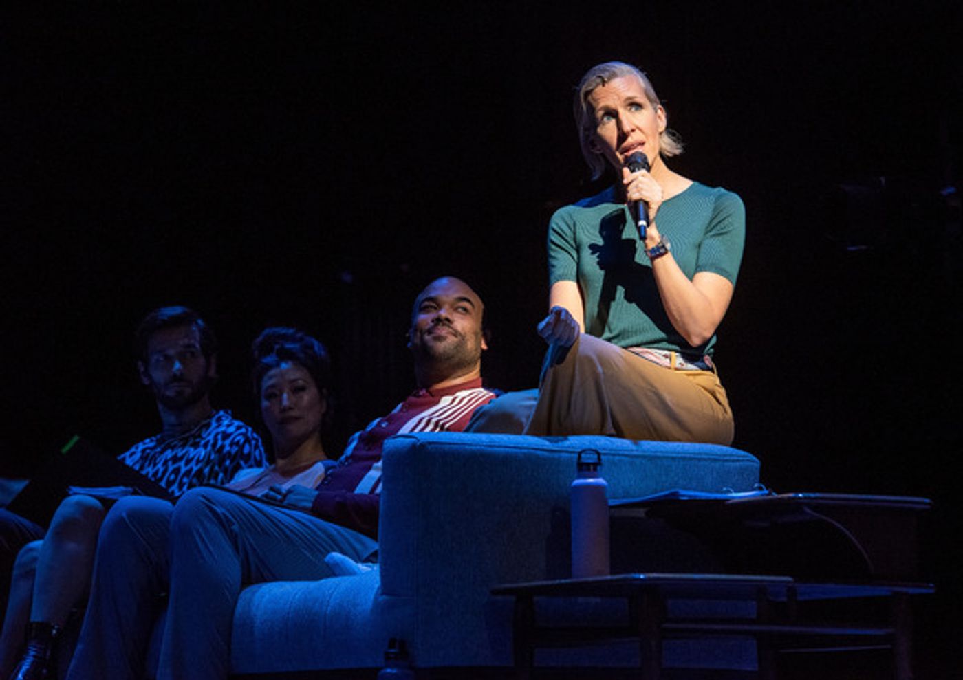 Photo Flash: First Look at Susan Blackwell, John Behlmann, Deborah S. Craig & More in GONE MISSING at Encores! Off-Center  Image
