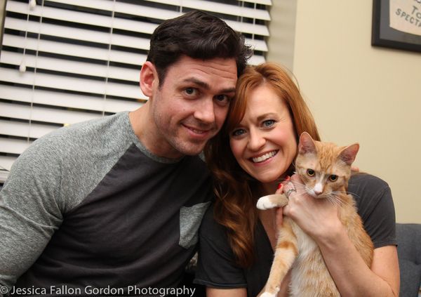 Megan Sikor, Barrett Martin and Harry Houdini Photo