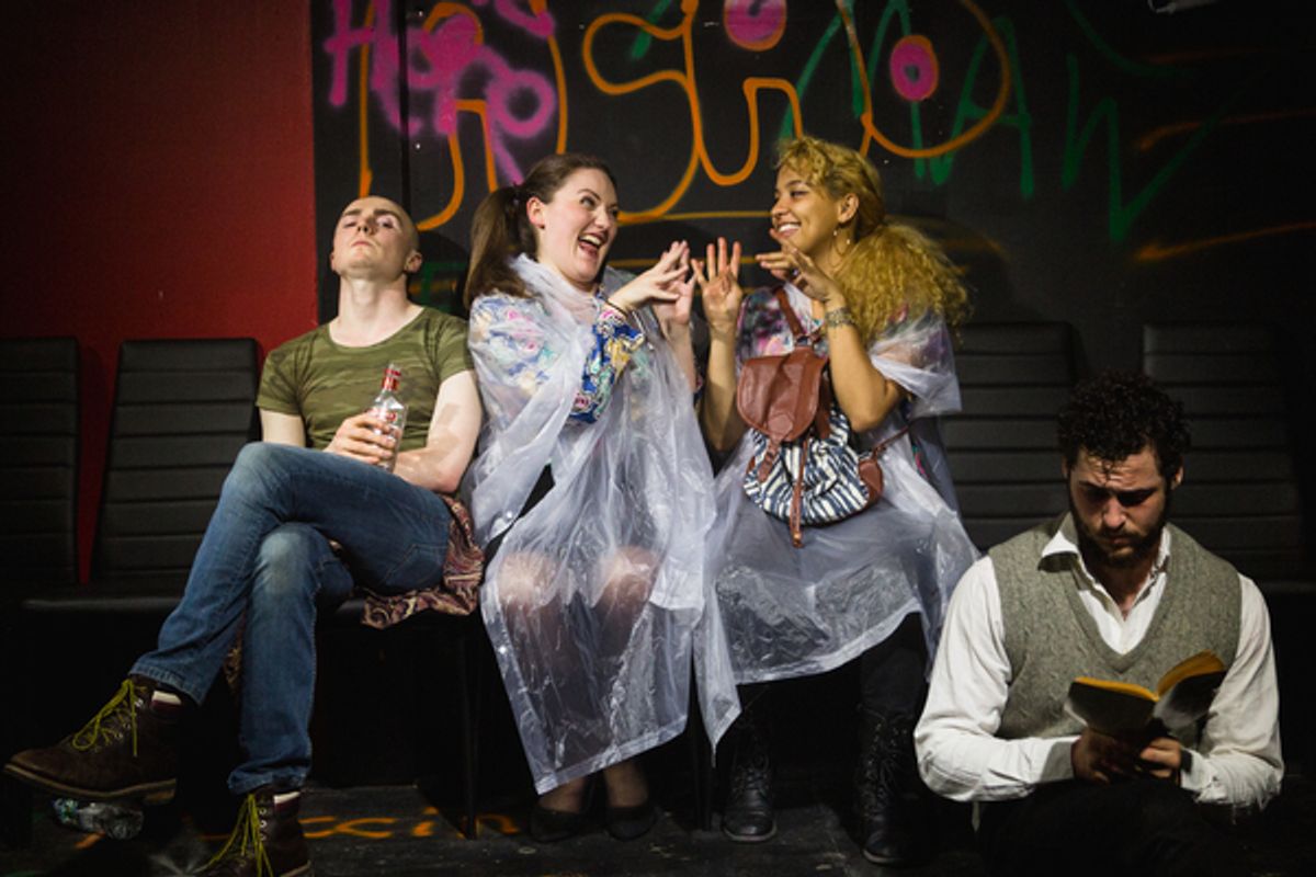 Andrew Barrett, Lauren Downie, Pia Hagen and Oliver Sublet at 