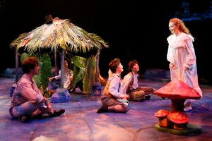 Kate Fitzgerald and the cast of North Shore Music Theatre’s production of PETER PAN @ BroadwayWorld Kate Fitzgerald and the cast of North Shore Music Theatre’s production of PETE Photo