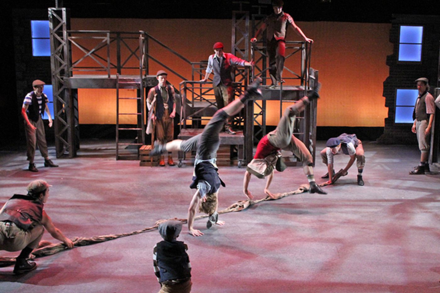 Photo Flash: Cortland Repertory Theatre Presents NEWSIES  Image
