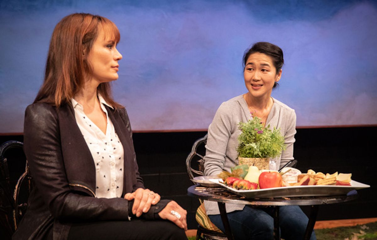 Emily Swallow and Jackie Chung at 