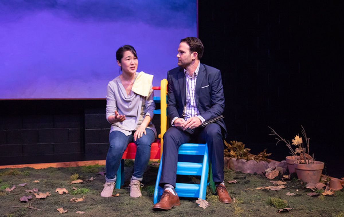 Jackie Chung and Brian Henderson at 