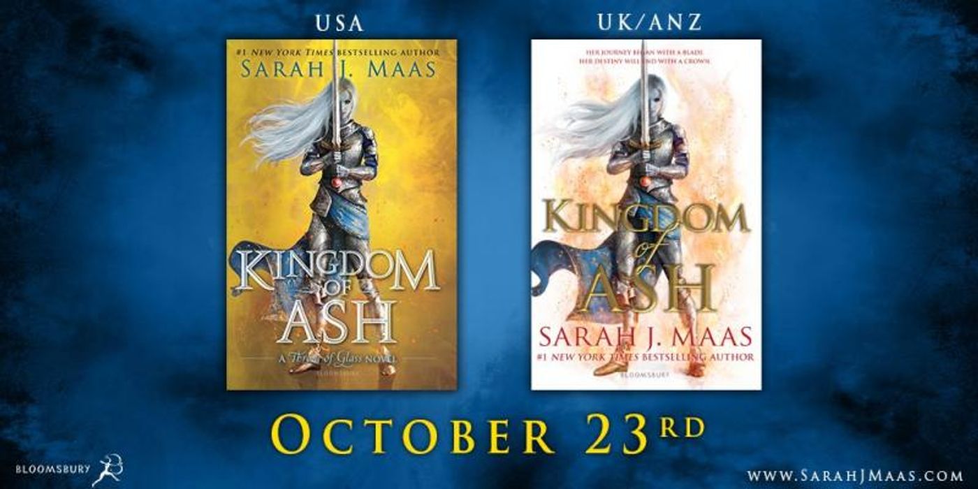 BWW Cover Reveal: KINGDOM OF ASH by #1 New York Times Best Selling Author Sarah J. Maas  Image