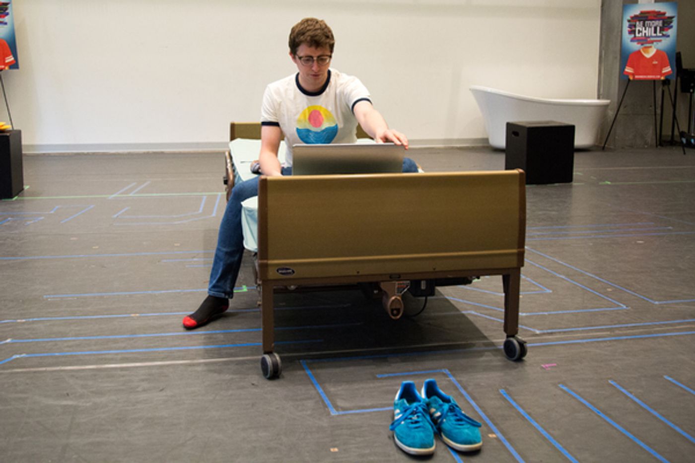 Photo Coverage: In Rehearsal with Fan Favorite BE MORE CHILL  Image