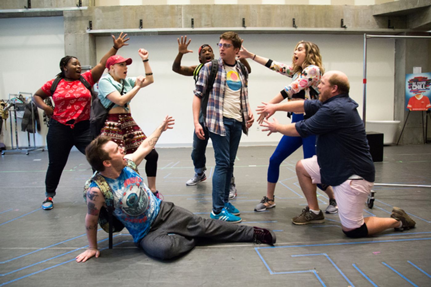 Photo Coverage: In Rehearsal with Fan Favorite BE MORE CHILL  Image