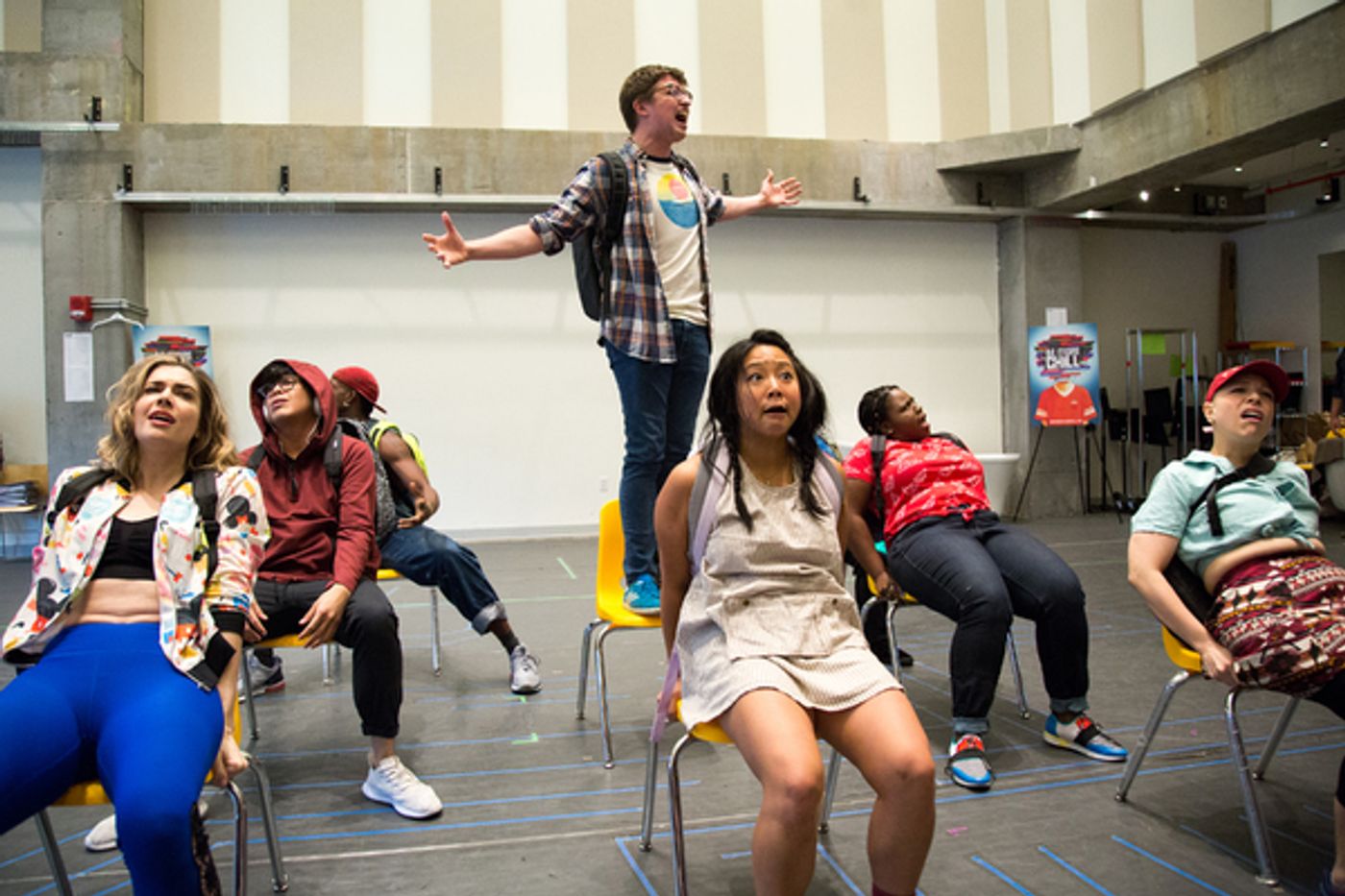 Photo Coverage: In Rehearsal with Fan Favorite BE MORE CHILL  Image