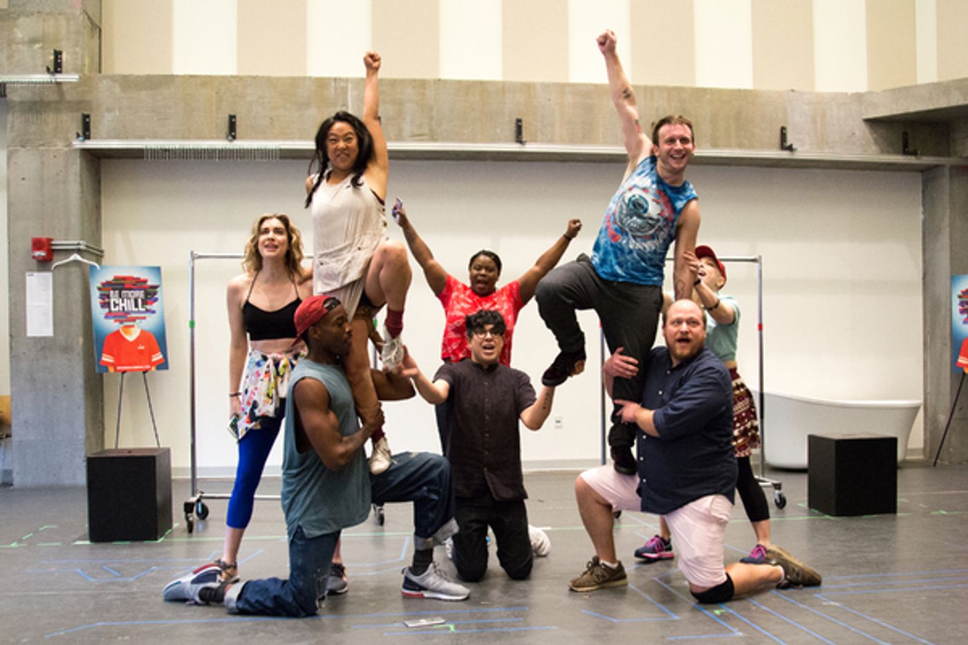 Photo Coverage: In Rehearsal with Fan Favorite BE MORE CHILL  Image