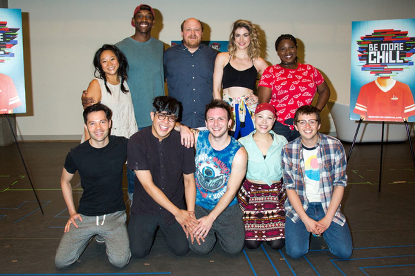 Photo Coverage: In Rehearsal with Fan Favorite BE MORE CHILL  Image