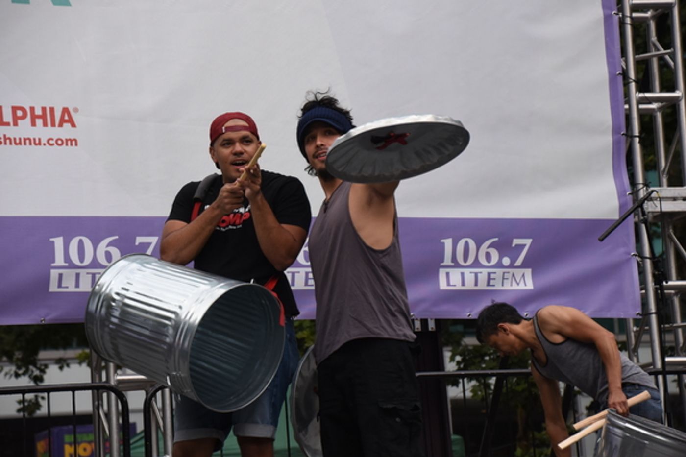 Photo Coverage: Cast Members From WAITRESS, SPONGEBOB, and More Perform at Broadway In Bryant Park  Image