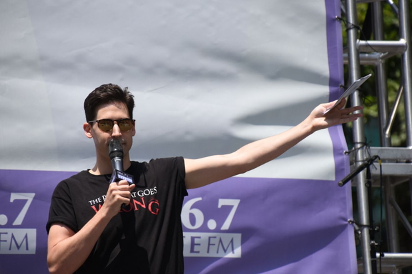 Photo Coverage: Cast Members From WAITRESS, SPONGEBOB, and More Perform at Broadway In Bryant Park  Image