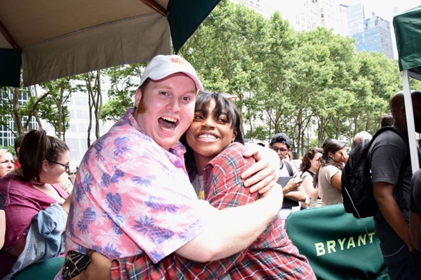 Photo Coverage: Cast Members From WAITRESS, SPONGEBOB, and More Perform at Broadway In Bryant Park  Image