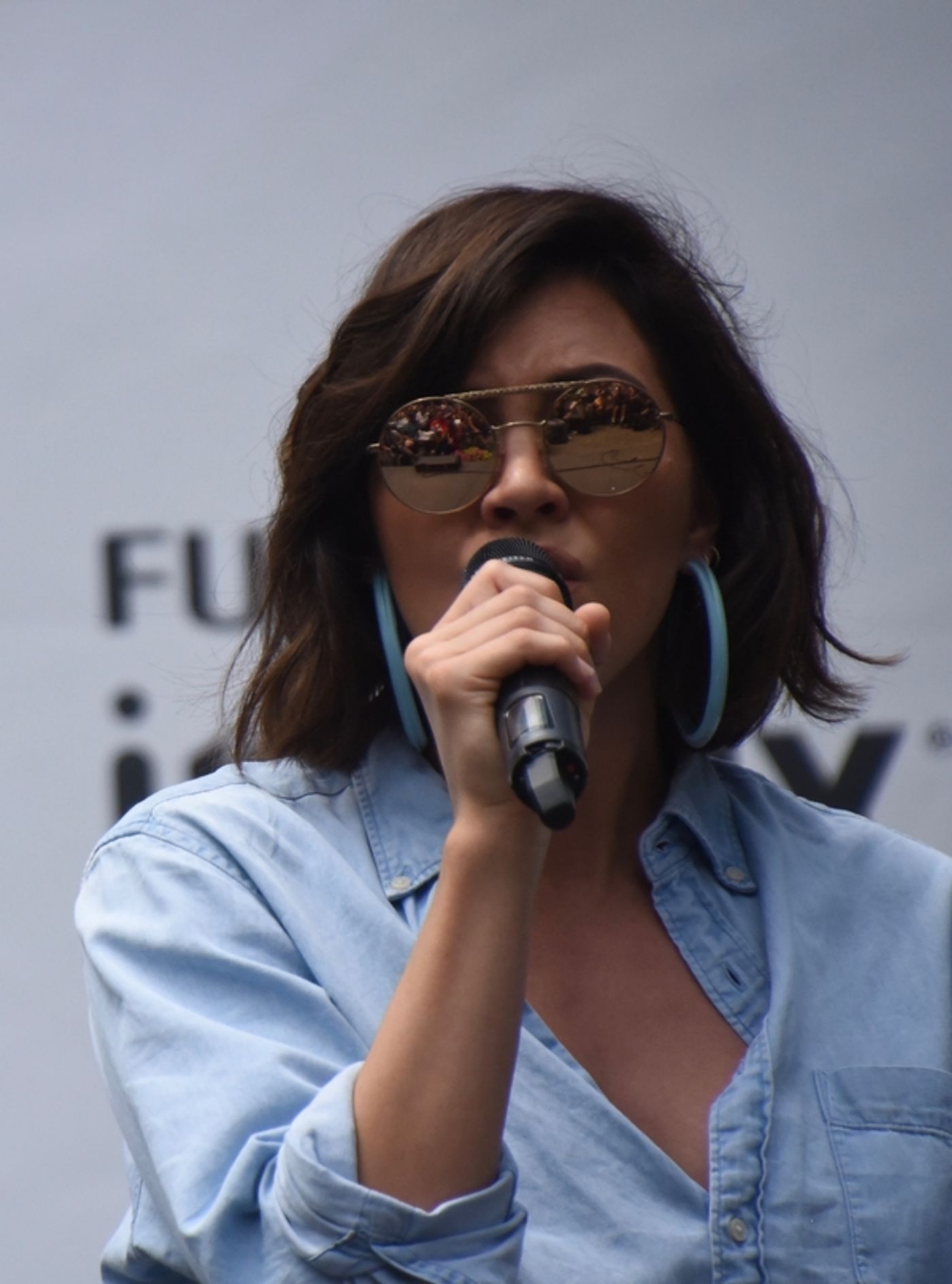 Photo Coverage: Cast Members From WAITRESS, SPONGEBOB, and More Perform at Broadway In Bryant Park  Image