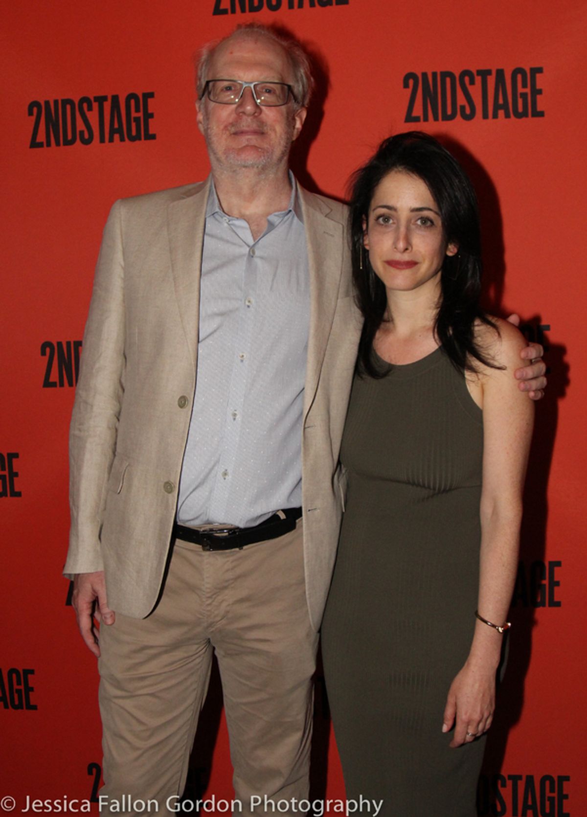 Tracy Letts and Lila Neugebauer at 
