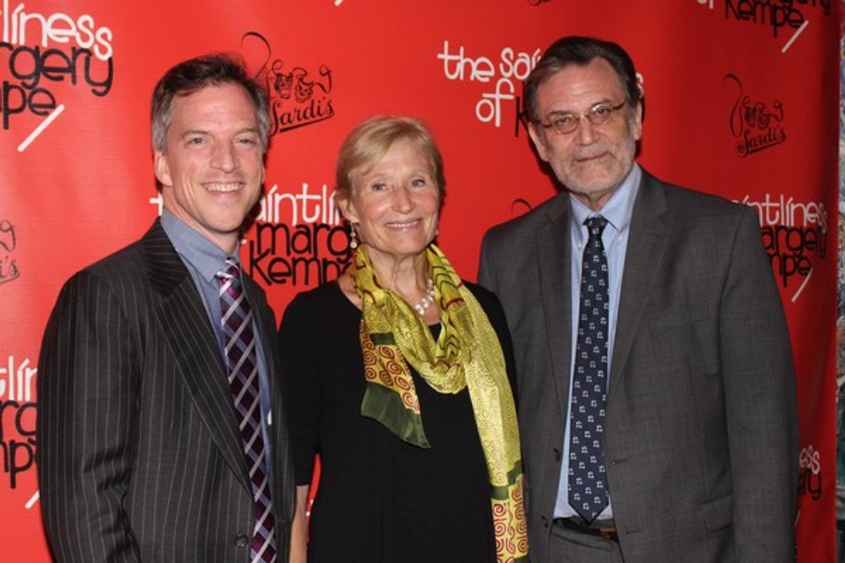 Martin Platt, Rosamund Zander and David Elliott at 