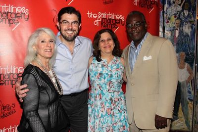 Jamie deRoy, Jason O'Connell, Stephanie Klapper and Harvey Butler Photo