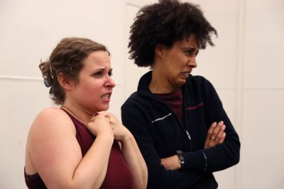 Lynne Marie Rosenberg and Erinn Holmes.  Photo