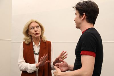 June Ballinger and David Gelles.  Photo