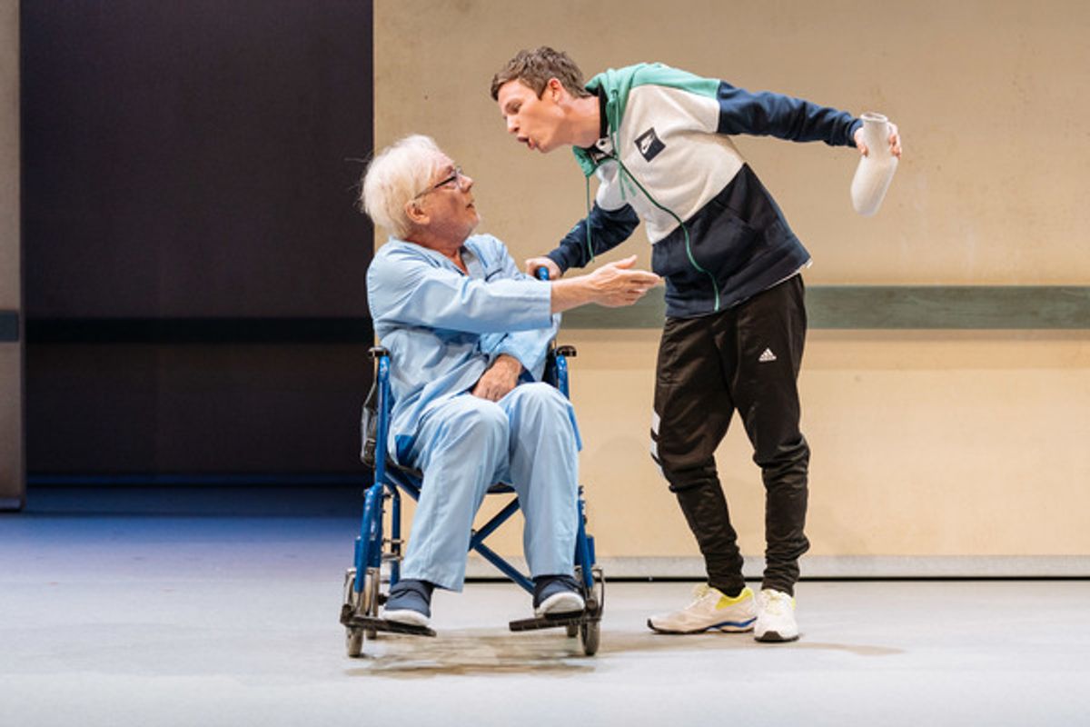 Jeff Rawle, David Moorst at 