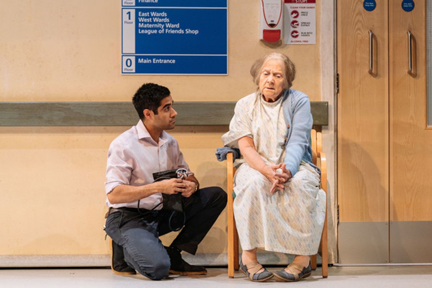 Photo Flash: First Look at Alan Bennett's ALLELUJAH! at the Bridge Theatre  Image