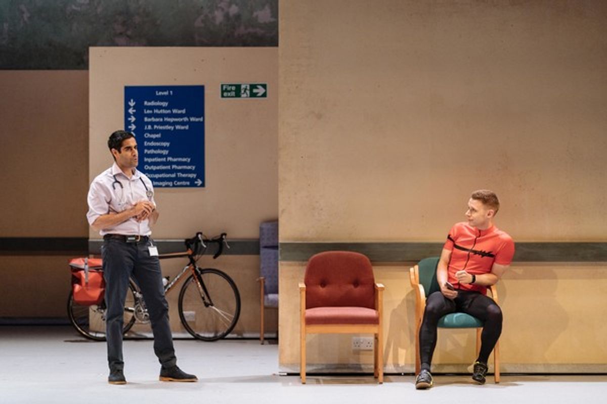 Sacha Dhawan, Samuel Barnett at 